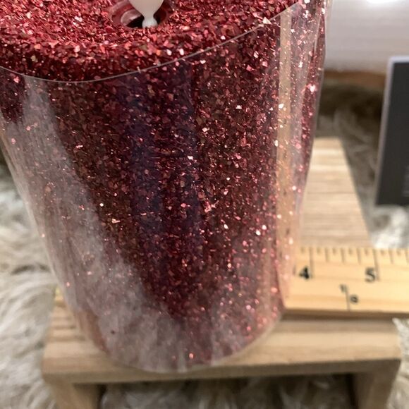Luminara Red Glitter 5” Red Pillar
Flameless Indoor Candle With Remote - Picture 8 of 17